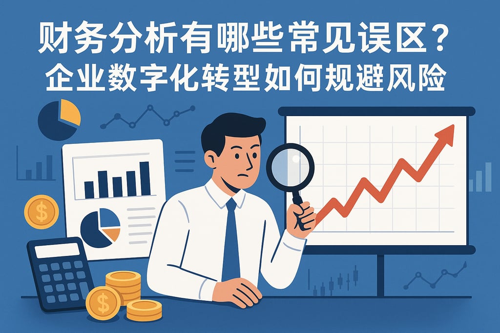 财务分析有哪些常见误区？企业数字化转型如何规避风险
