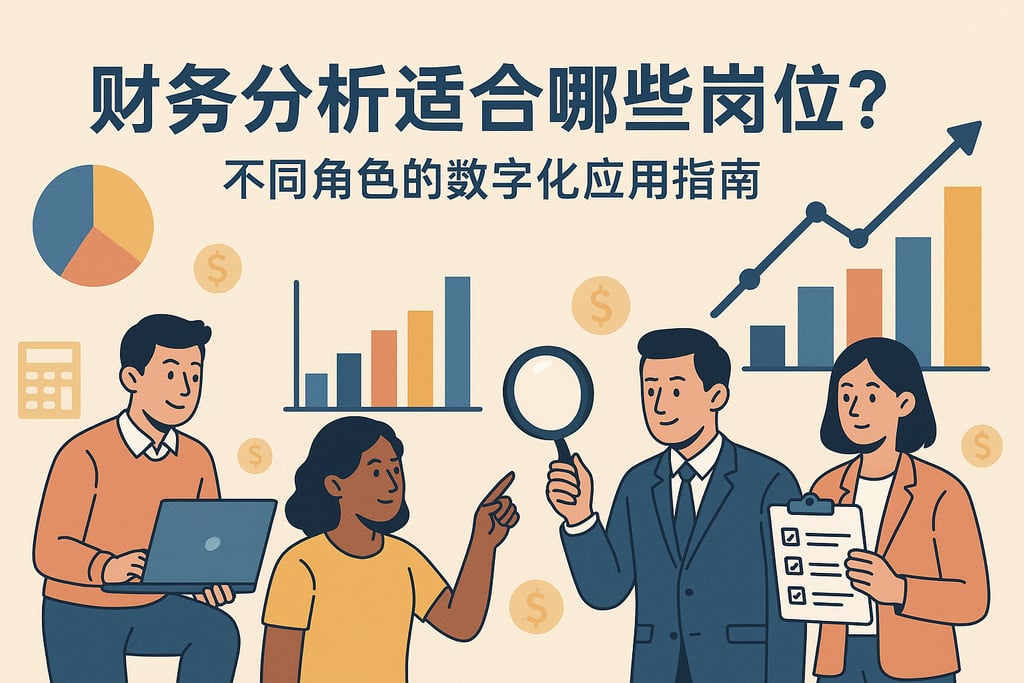 财务分析适合哪些岗位？不同角色的数字化应用指南