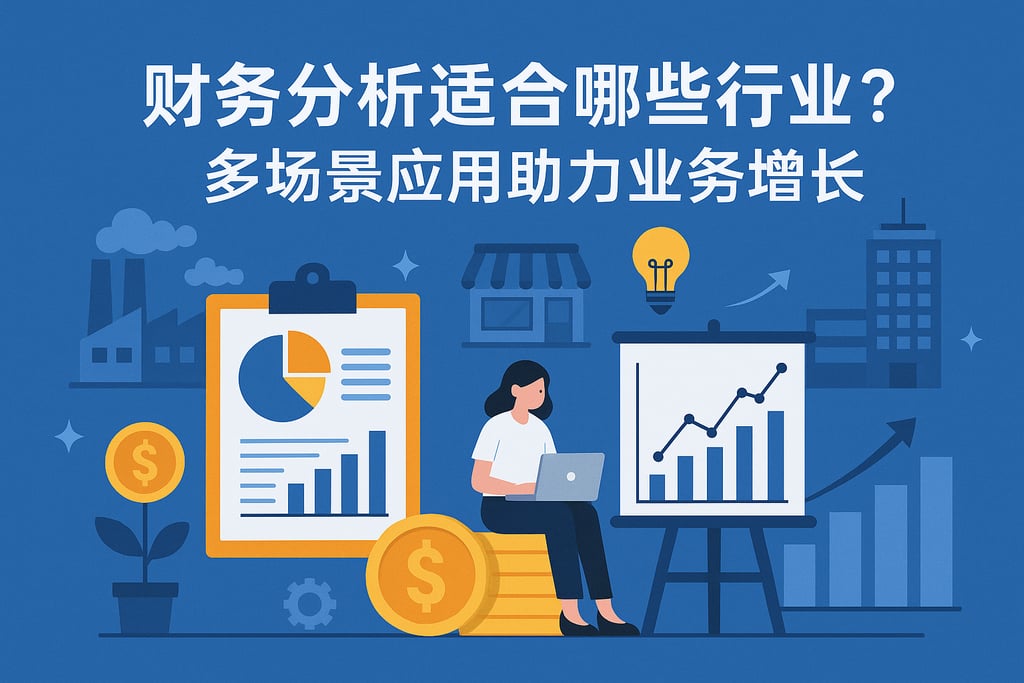 财务分析适合哪些行业？多场景应用助力业务增长