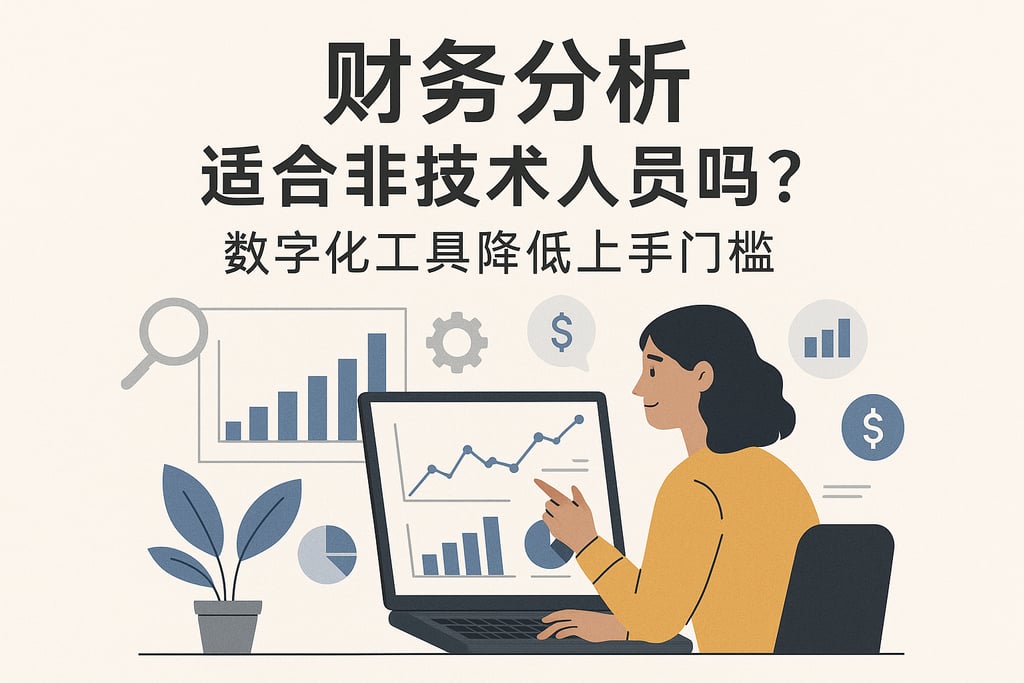财务分析适合非技术人员吗？数字化工具降低上手门槛