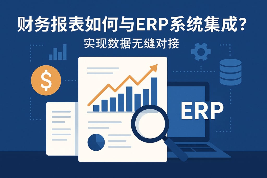 财务报表如何与ERP系统集成？实现数据无缝对接