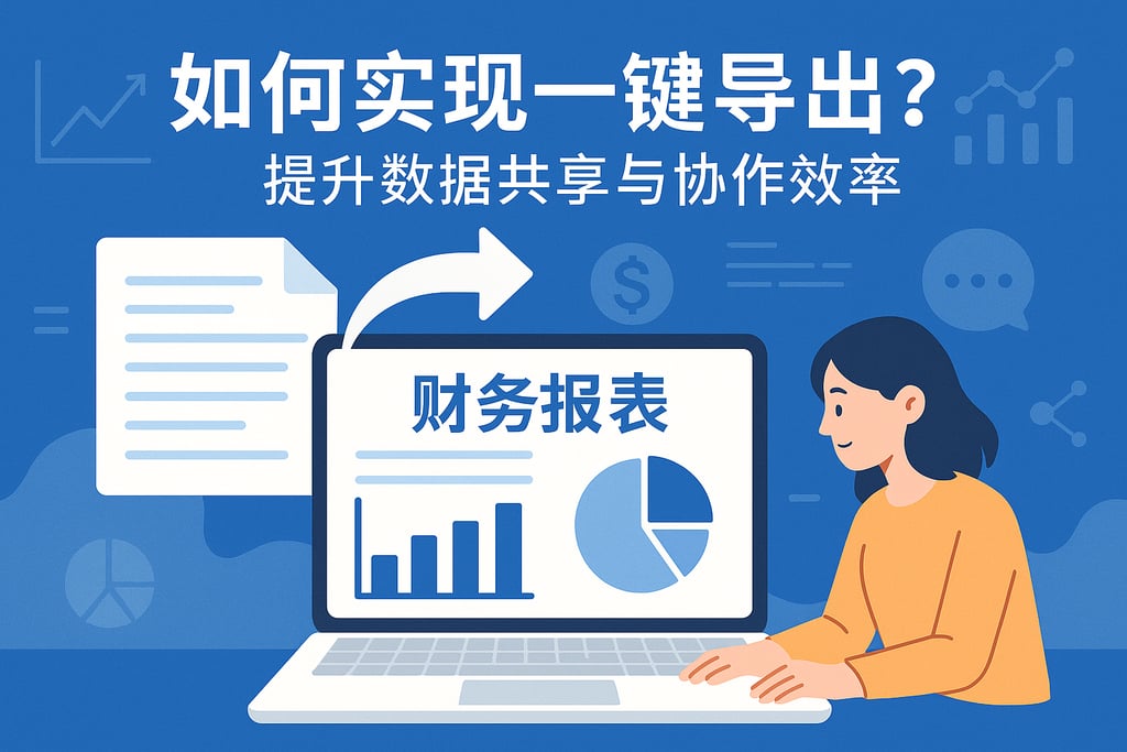财务报表如何实现一键导出？提升数据共享与协作效率