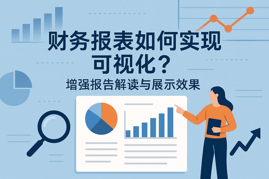 财务报表如何实现可视化？增强报告解读与展示效果