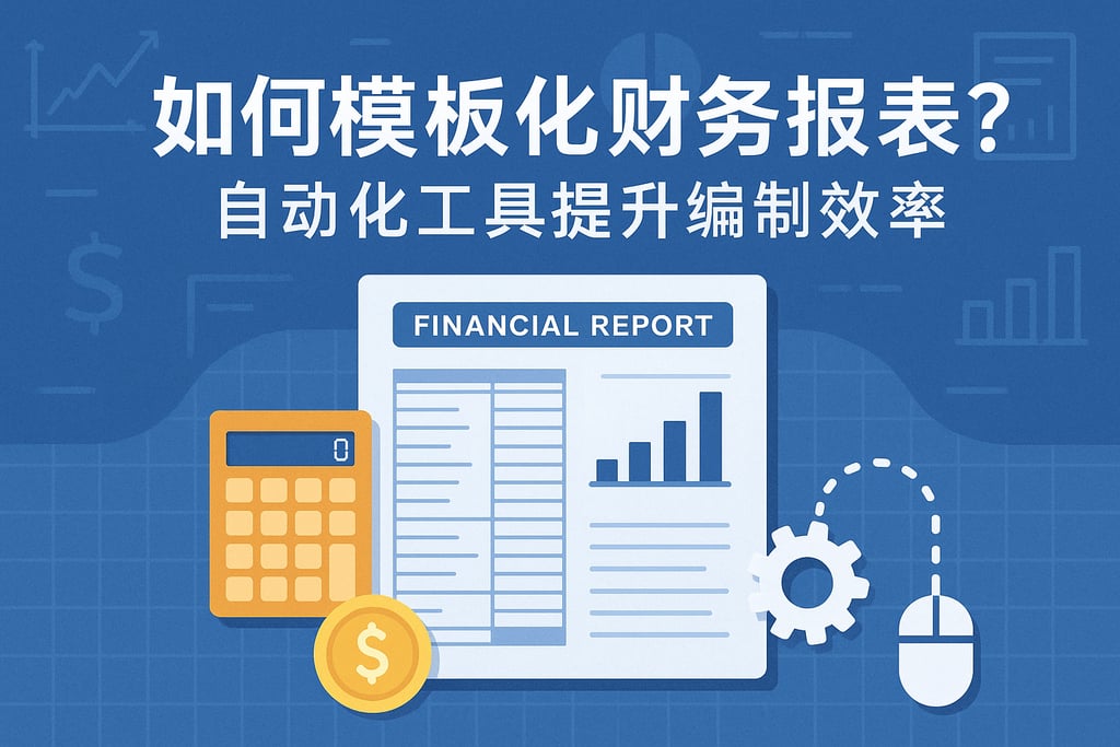 财务报表如何实现模板化？自动化工具提升编制效率