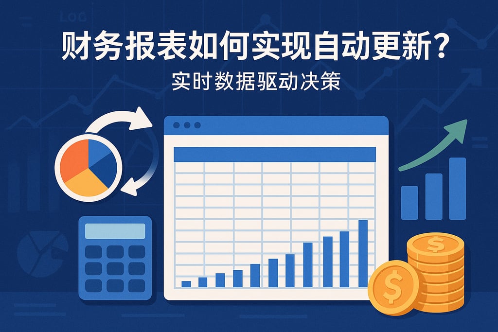 财务报表如何实现自动更新？实时数据驱动决策