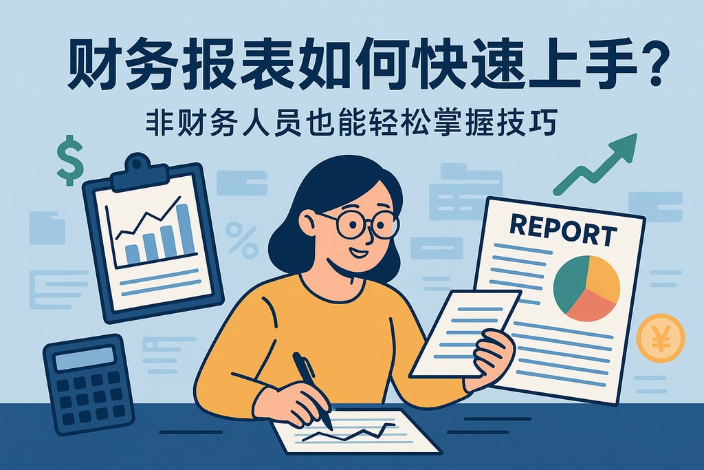 财务报表如何快速上手？非财务人员也能轻松掌握技巧