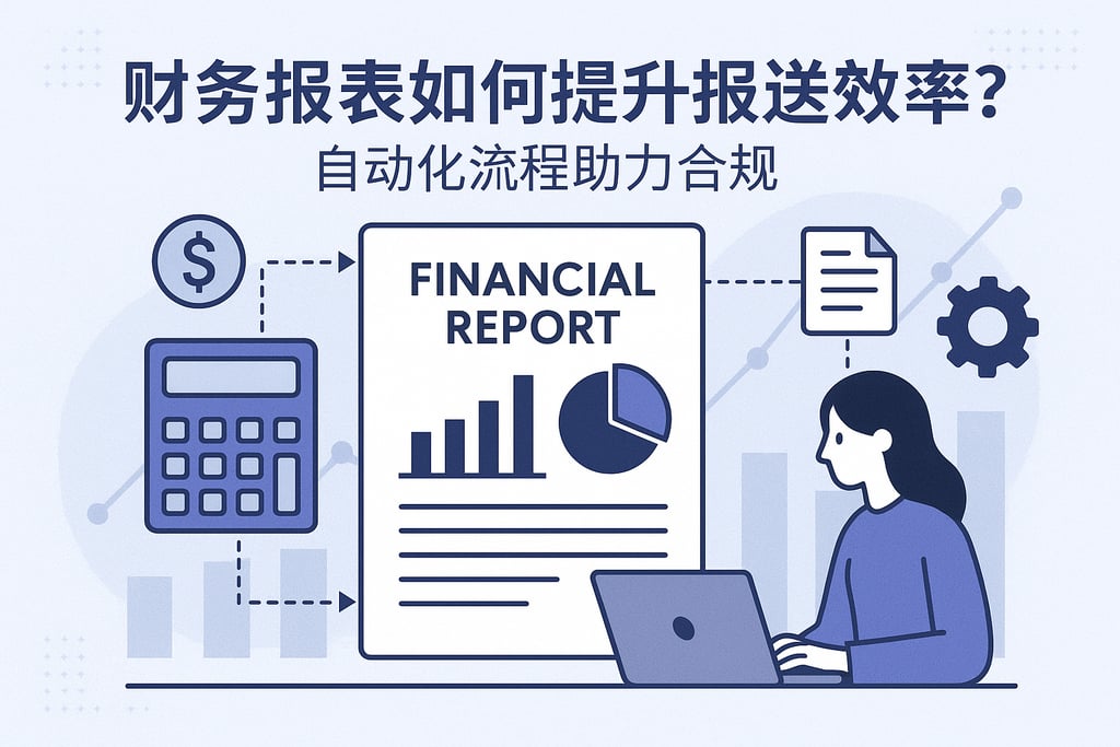 财务报表如何提升报送效率？自动化流程助力合规