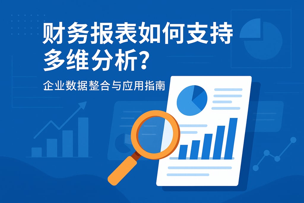 财务报表如何支持多维分析？企业数据整合与应用指南
