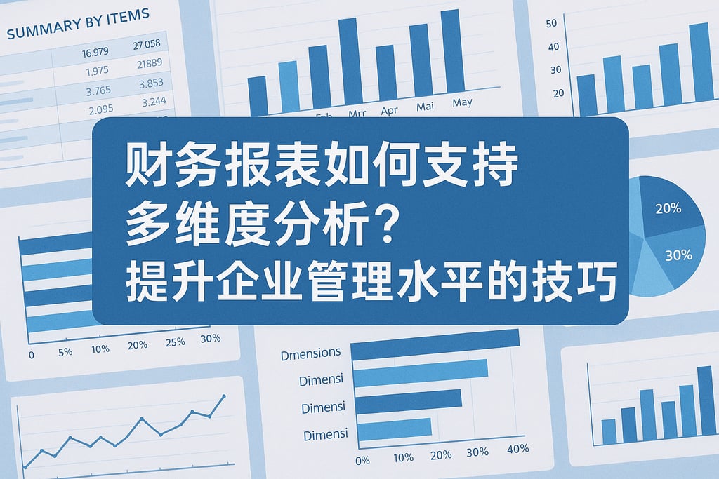 财务报表如何支持多维度分析？提升企业管理水平的技巧