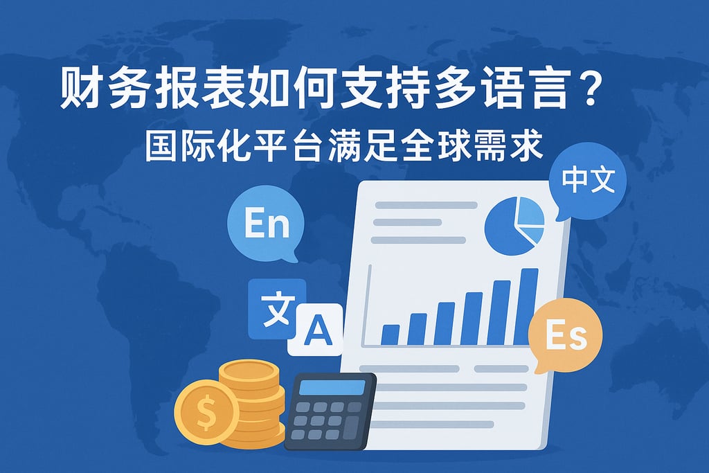 财务报表如何支持多语言？国际化平台满足全球需求