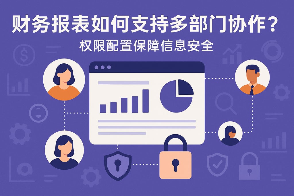 财务报表如何支持多部门协作？权限配置保障信息安全