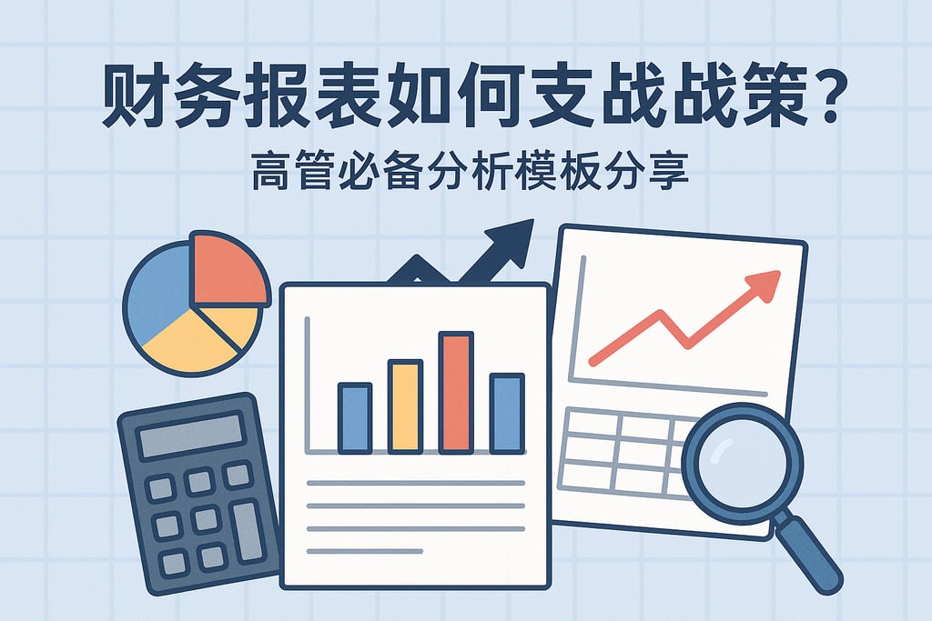 财务报表如何支持战略决策？高管必备分析模板分享