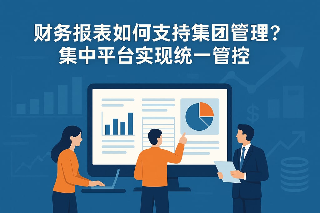 财务报表如何支持集团管理？集中平台实现统一管控