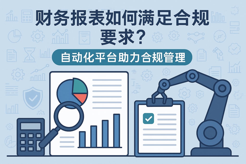 财务报表如何满足合规要求？自动化平台助力合规管理