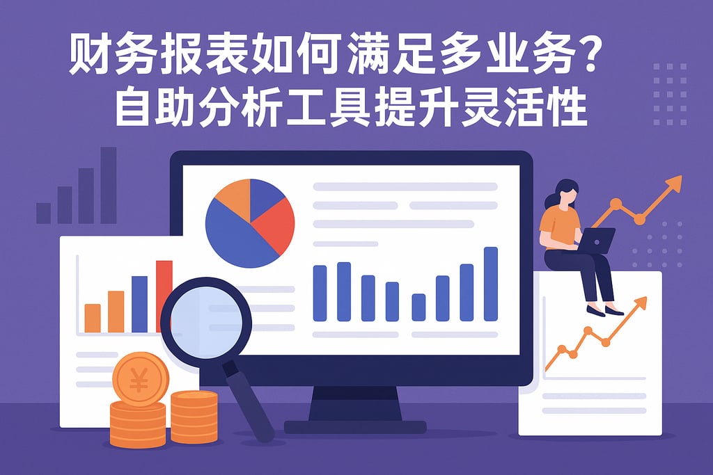 财务报表如何满足多业务？自助分析工具提升灵活性