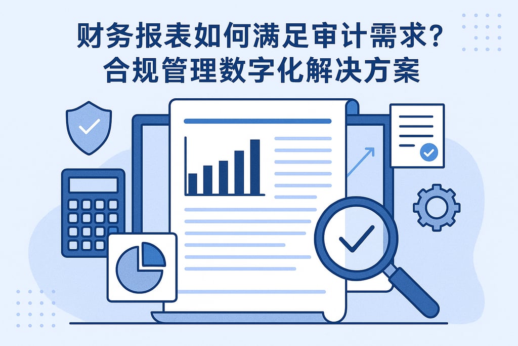 财务报表如何满足审计需求？合规管理数字化解决方案