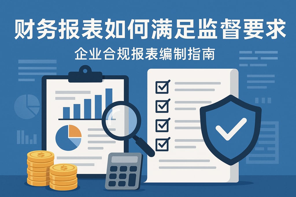 财务报表如何满足监管要求？企业合规报表编制指南