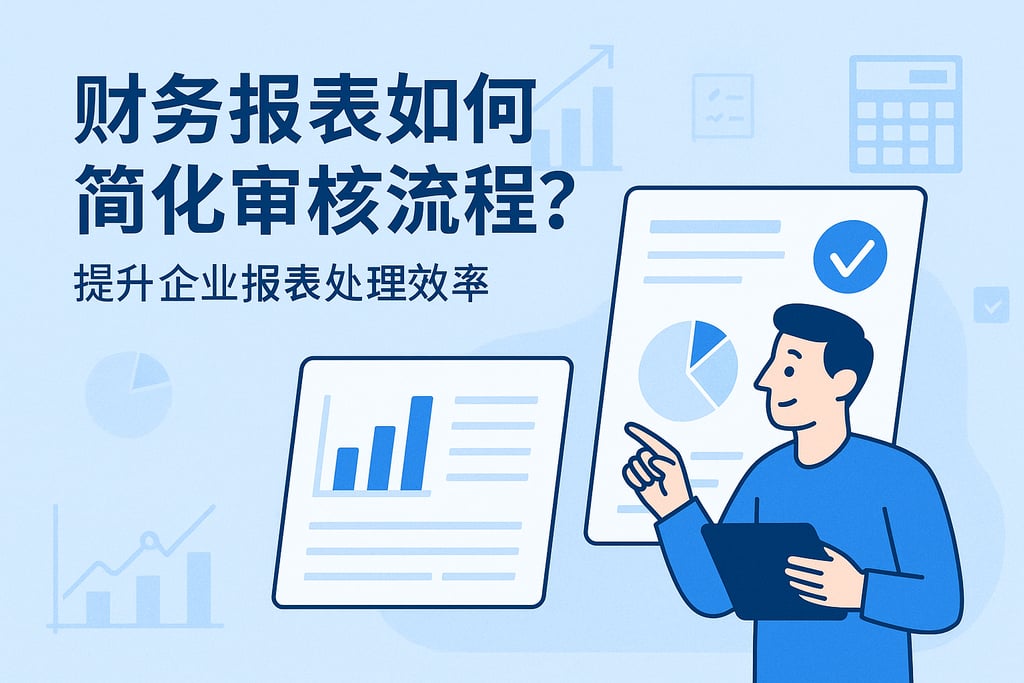 财务报表如何简化审核流程？提升企业报表处理效率