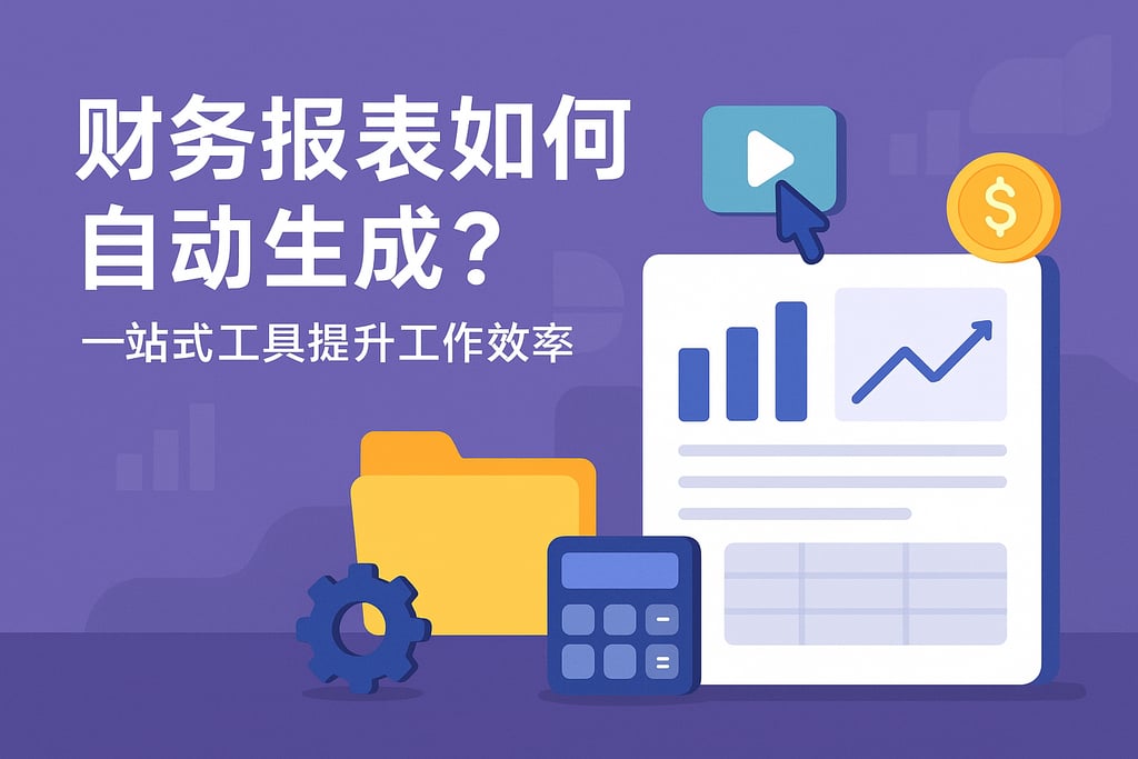财务报表如何自动生成？一站式工具提升工作效率