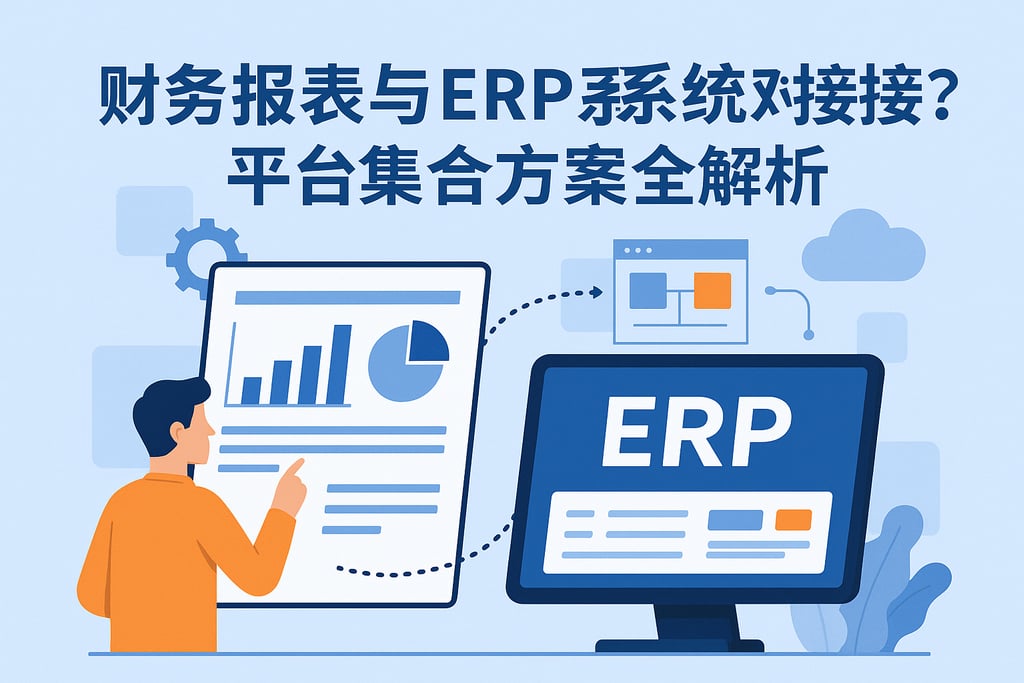 财务报表怎么与ERP系统对接？平台集成方案全解析