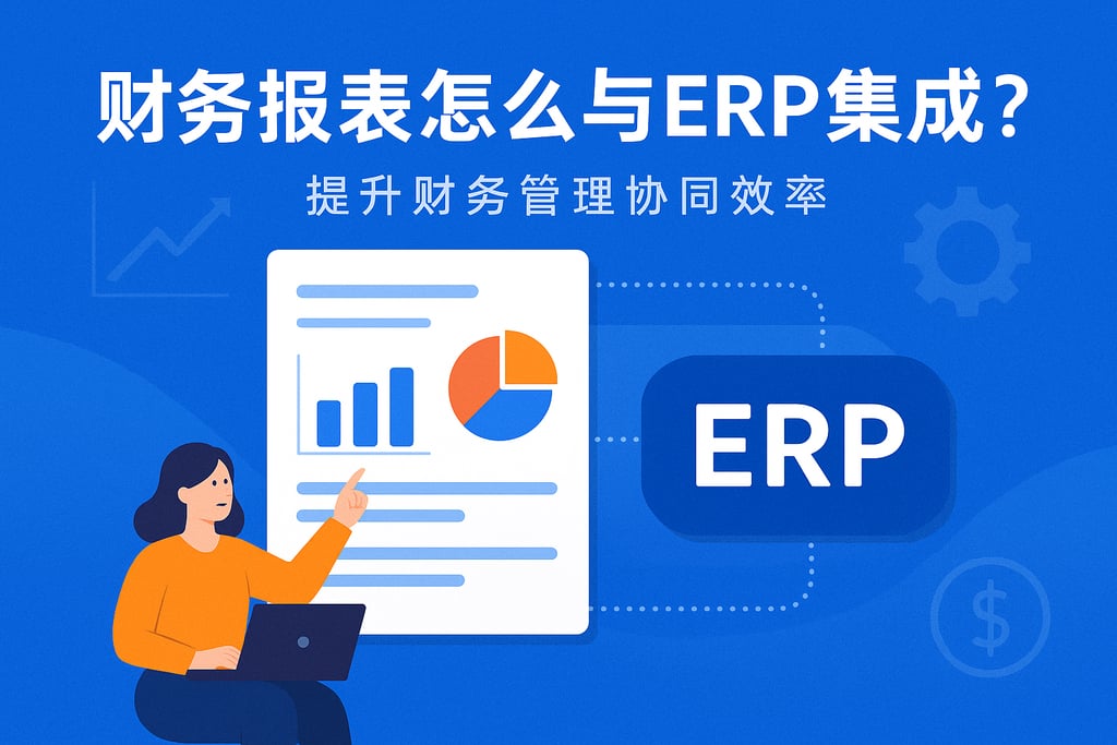 财务报表怎么与ERP集成？提升财务管理协同效率