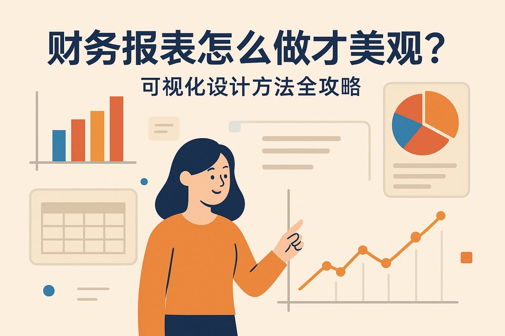 财务报表怎么做才美观？可视化设计方法全攻略