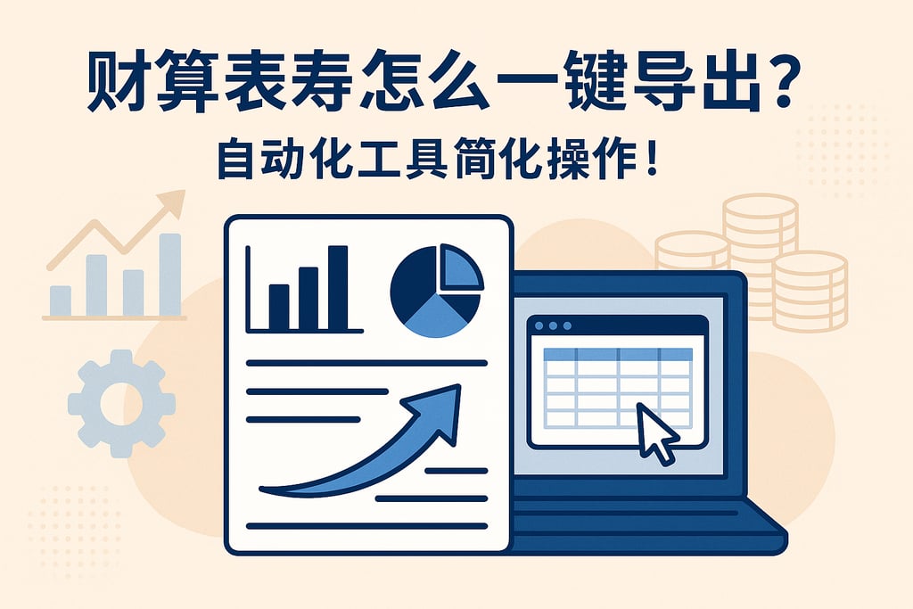 财务报表怎么实现一键导出？自动化工具简化操作