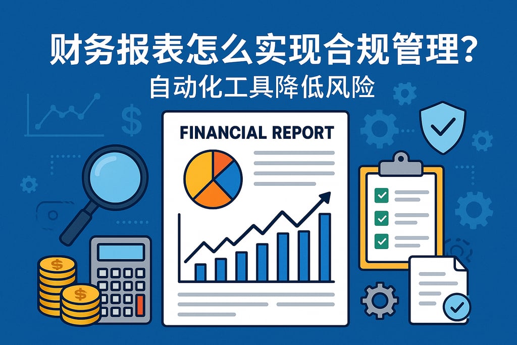 财务报表怎么实现合规管理？自动化工具降低风险