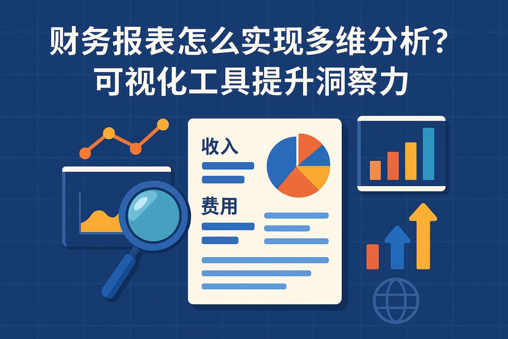 财务报表怎么实现多维分析？可视化工具提升洞察力