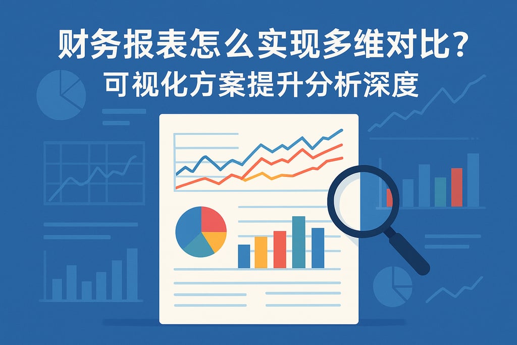 财务报表怎么实现多维对比？可视化方案提升分析深度