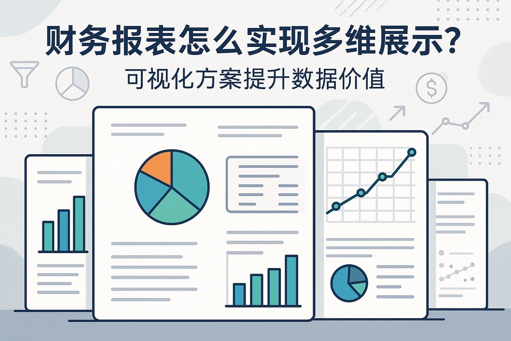 财务报表怎么实现多维展示？可视化方案提升数据价值
