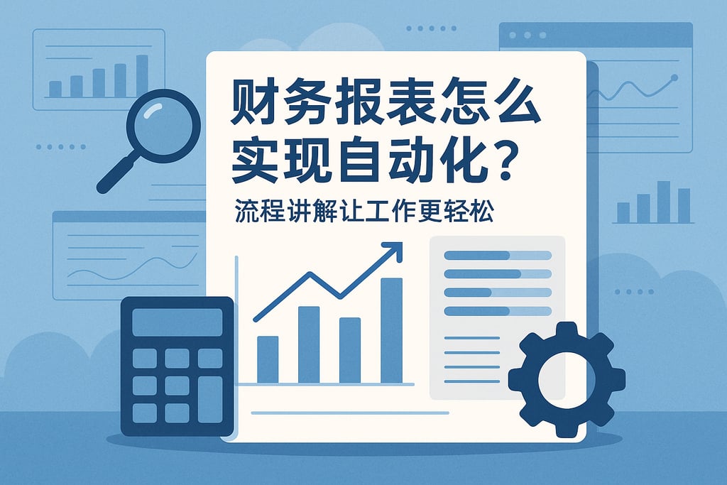 财务报表怎么实现自动化？流程讲解让工作更轻松
