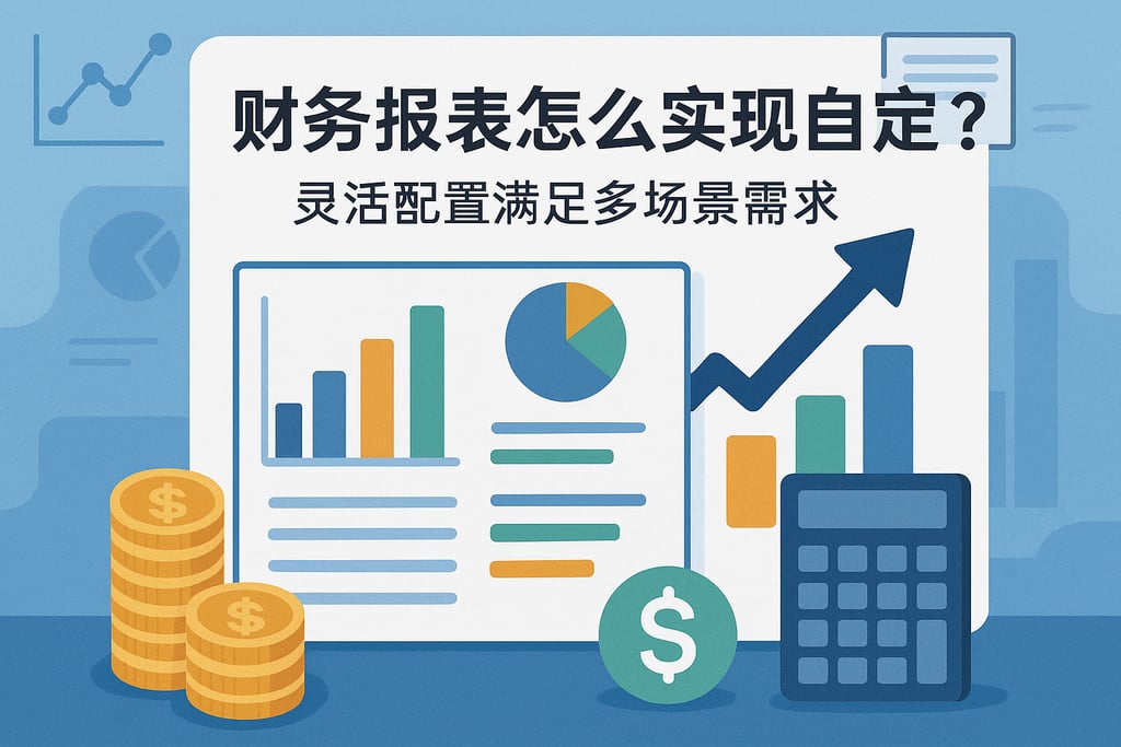 财务报表怎么实现自定义？灵活配置满足多场景需求