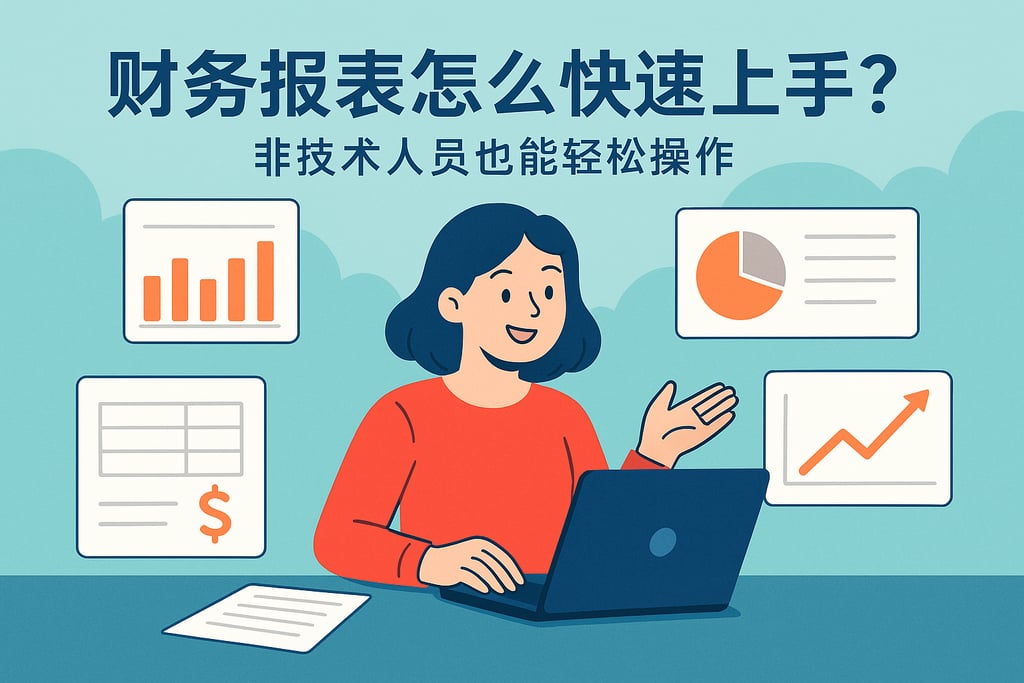 财务报表怎么快速上手？非技术人员也能轻松操作