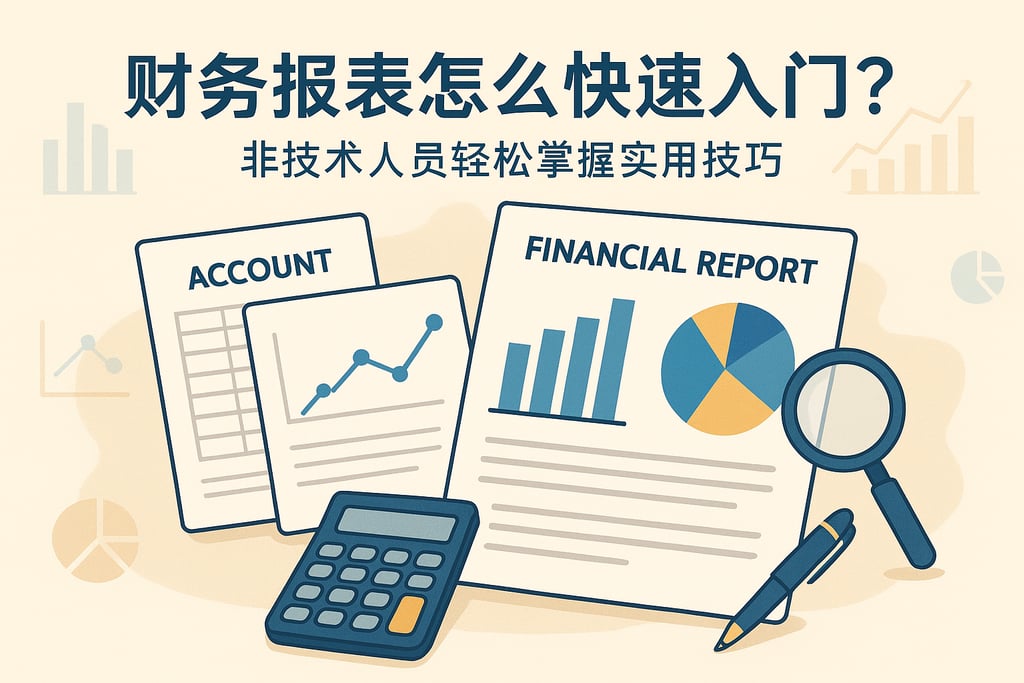 财务报表怎么快速入门？非技术人员轻松掌握实用技巧