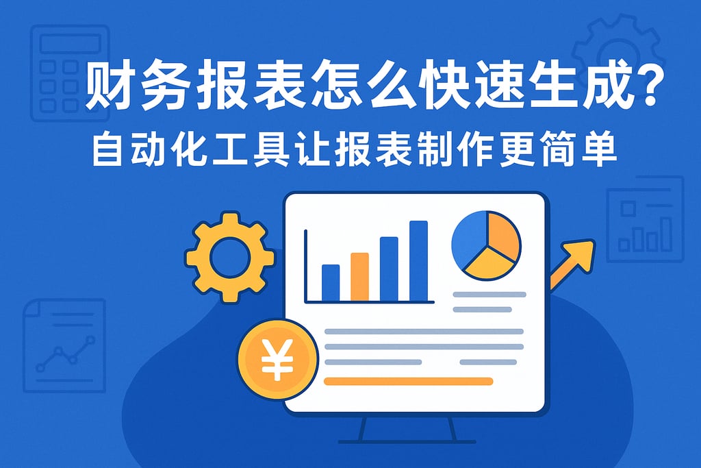 财务报表怎么快速生成？自动化工具让报表制作更简单