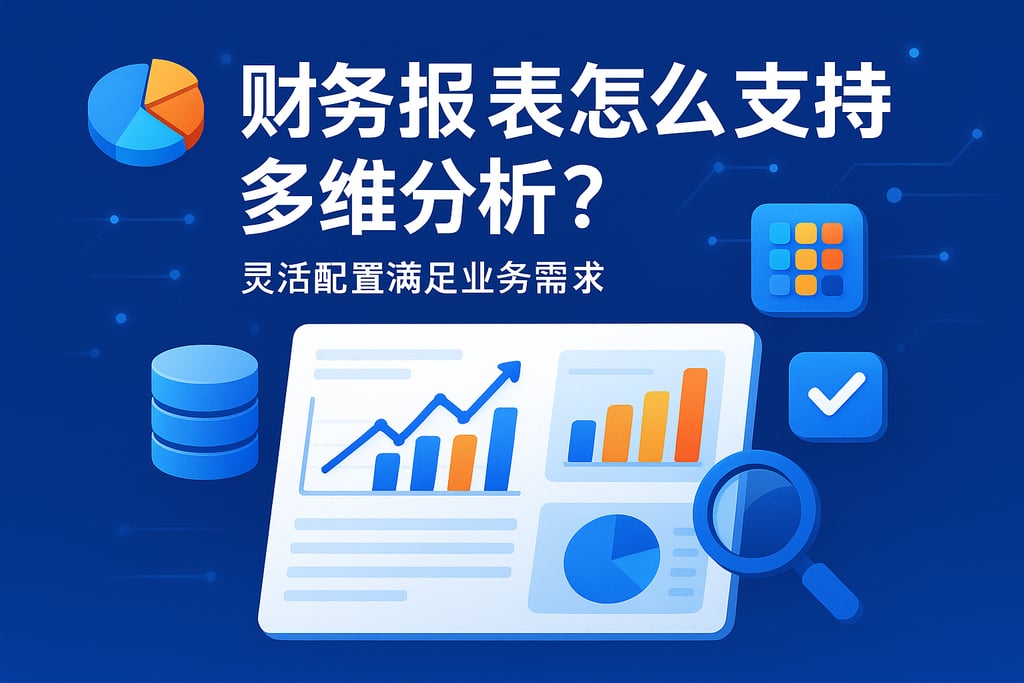 财务报表怎么支持多维分析？灵活配置满足业务需求