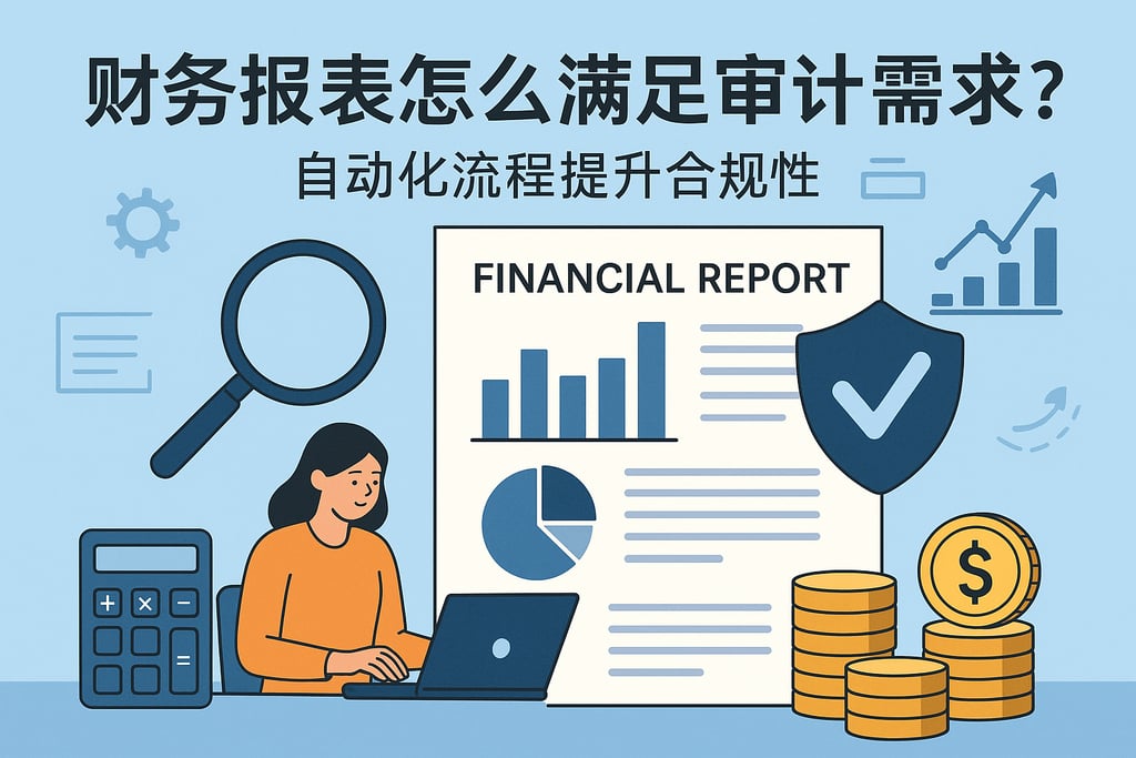 财务报表怎么满足审计需求？自动化流程提升合规性
