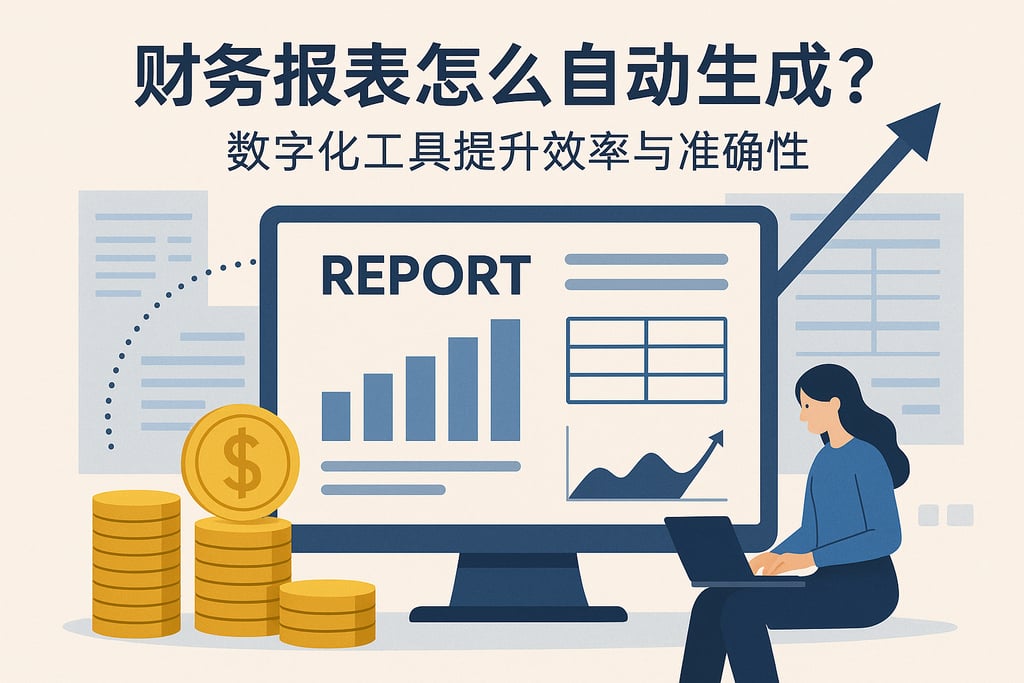 财务报表怎么自动生成？数字化工具提升效率与准确性