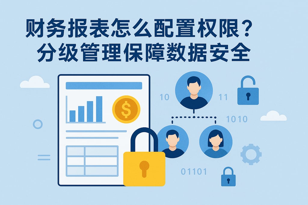 财务报表怎么配置权限？分级管理保障数据安全