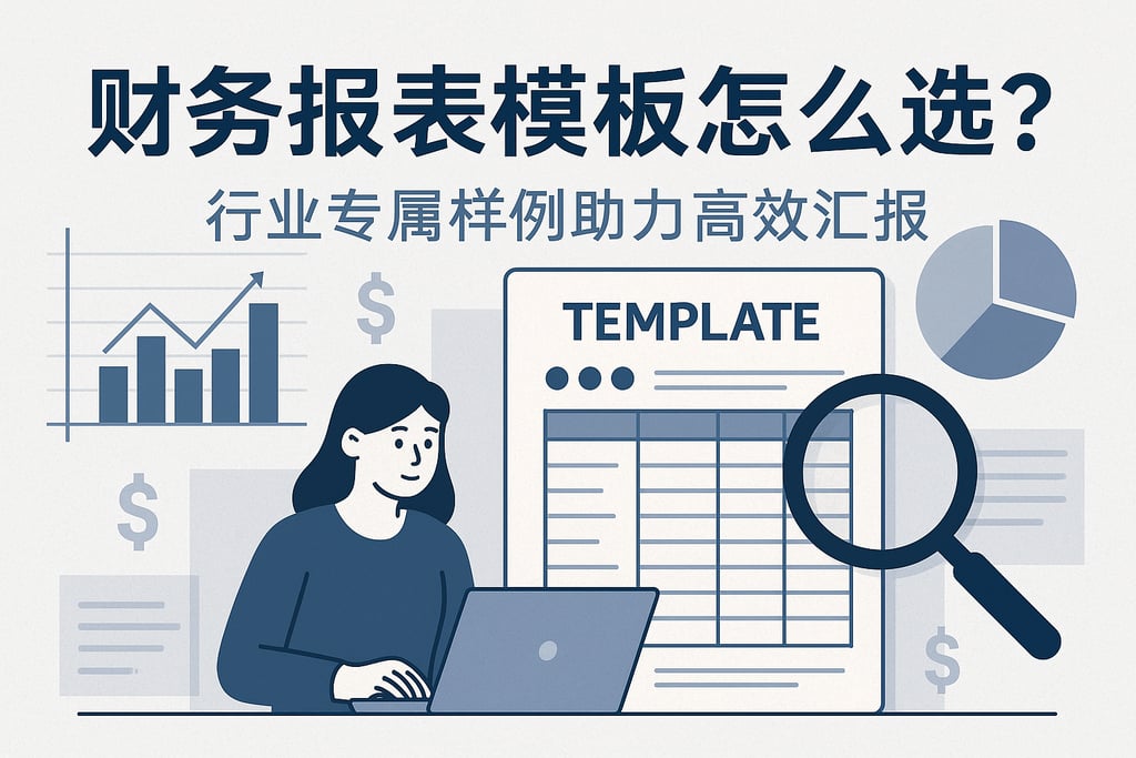 财务报表模板怎么选？行业专属样例助力高效汇报