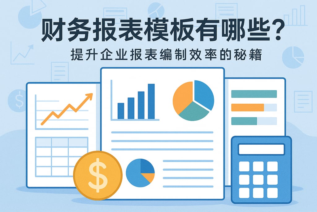 财务报表模板有哪些？提升企业报表编制效率的秘籍