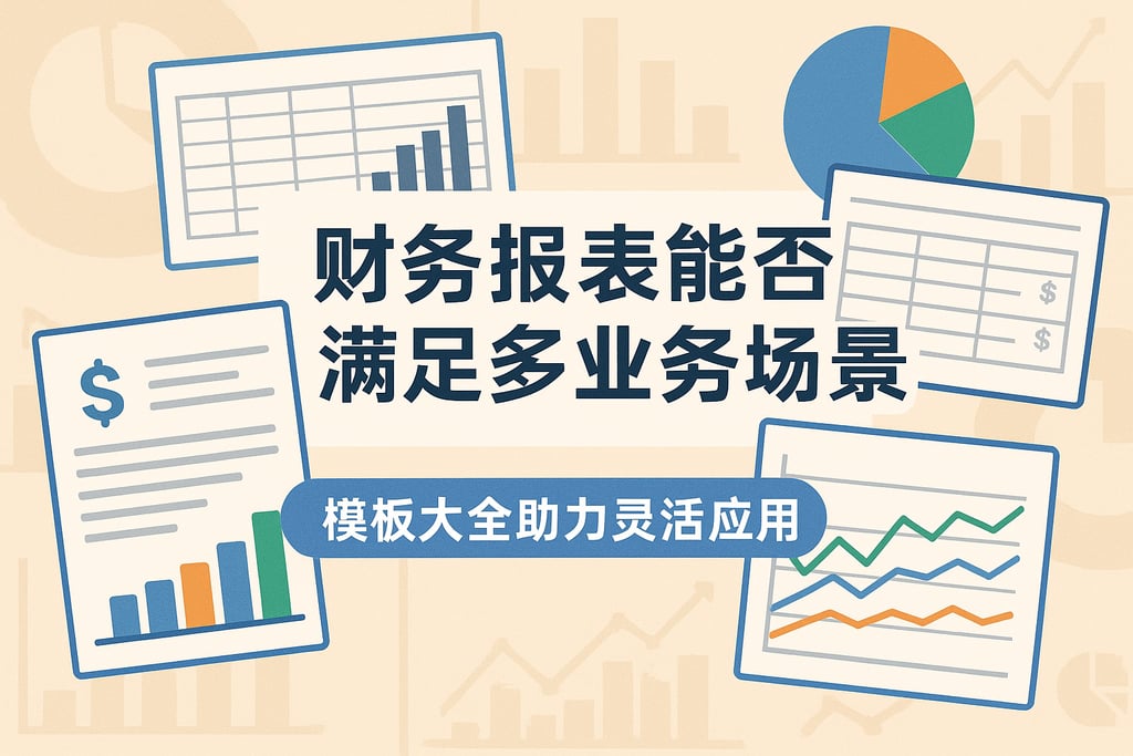 财务报表能否满足多业务场景？模板大全助力灵活应用