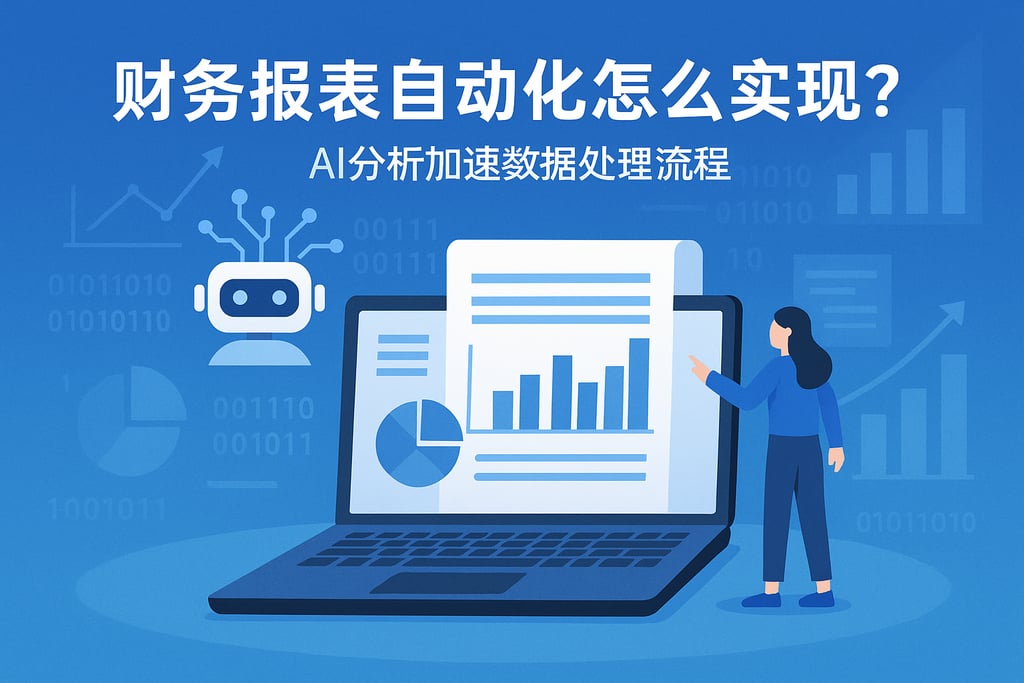 财务报表自动化怎么实现？AI分析加速数据处理流程