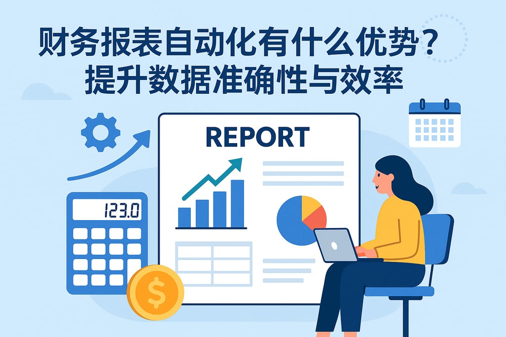 财务报表自动化有什么优势？提升数据准确性与效率