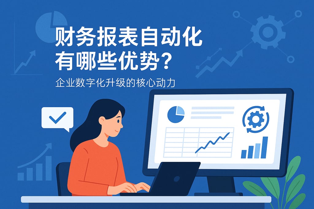 财务报表自动化有哪些优势？企业数字化升级的核心动力