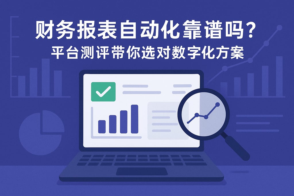 财务报表自动化靠谱吗？平台测评带你选对数字化方案
