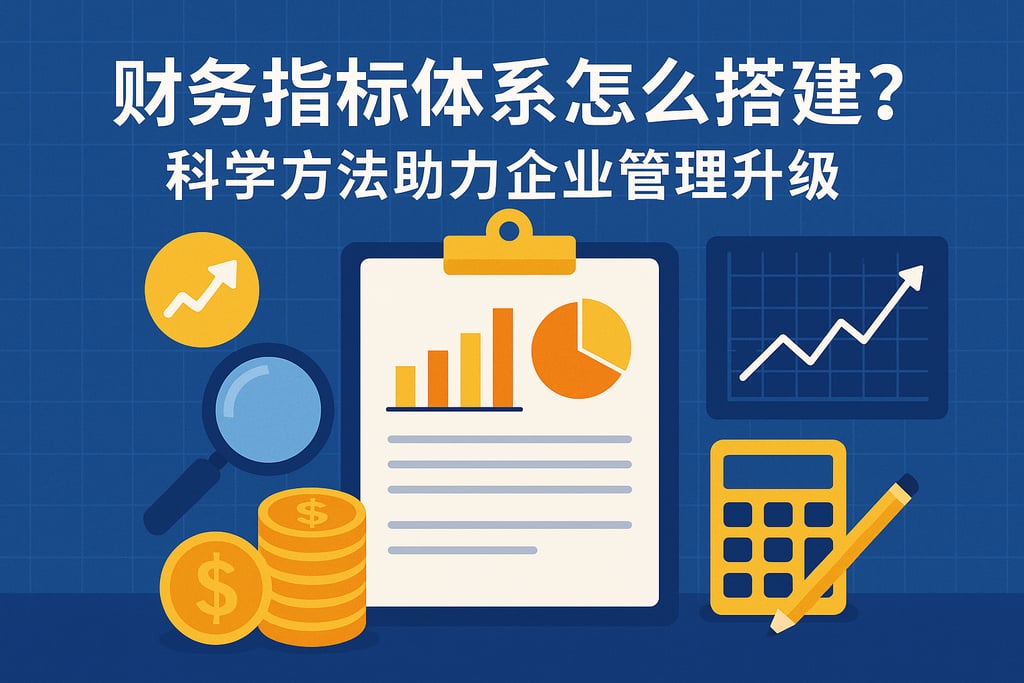 财务指标体系怎么搭建？科学方法助力企业管理升级