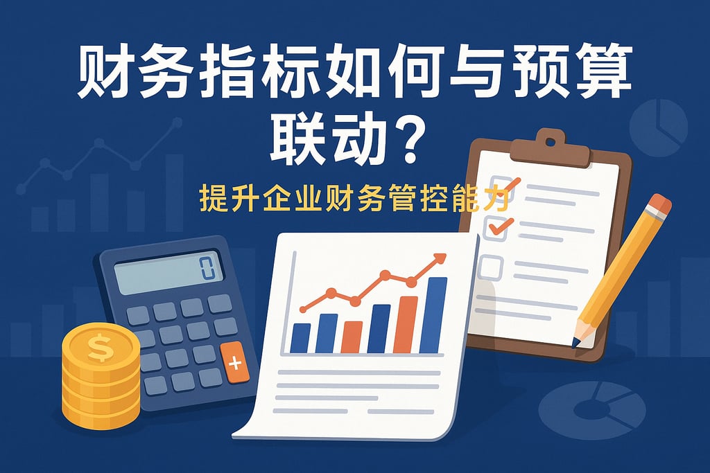 财务指标如何与预算联动？提升企业财务管控能力