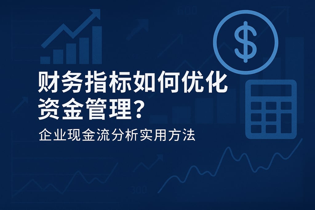 财务指标如何优化资金管理？企业现金流分析实用方法
